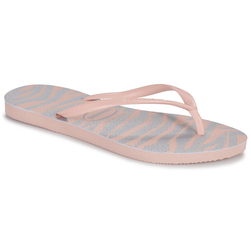 Havaianas - SLIM ANIMALS GLITTER - Rose