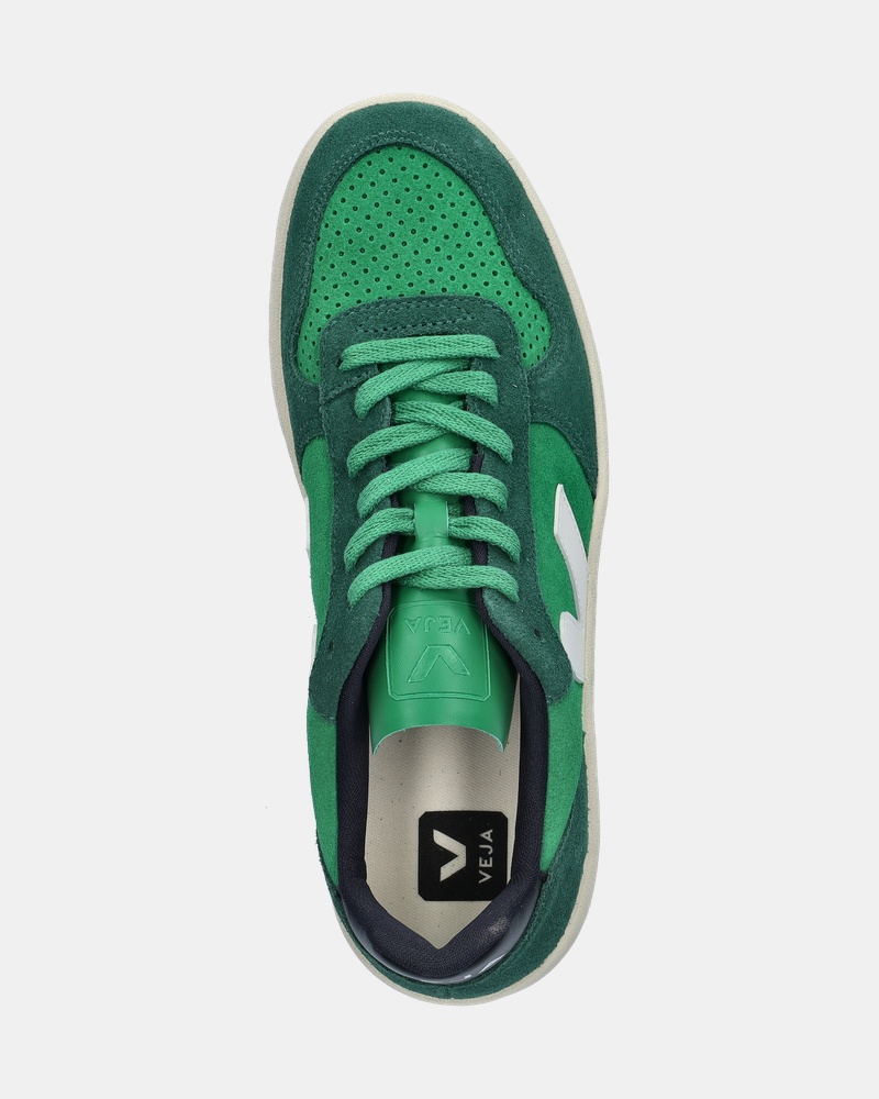 Veja V-10 Lage sneakers  - groen