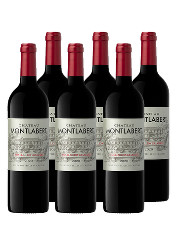 6 BOUTEILLES-LIVRAISON OFFERTE CHÂTEAU MONTLABERT GRAND CRU