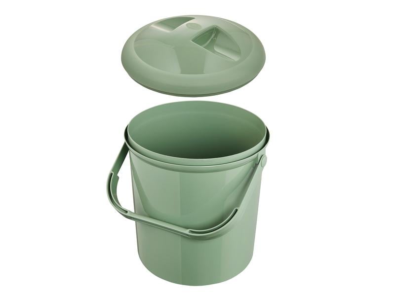 Rotho Babydesign Windeleimer Bella Bambina Shale Green 10 l Hygieneeimer für Windel