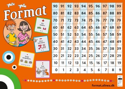 Format - Taltavle 0-99