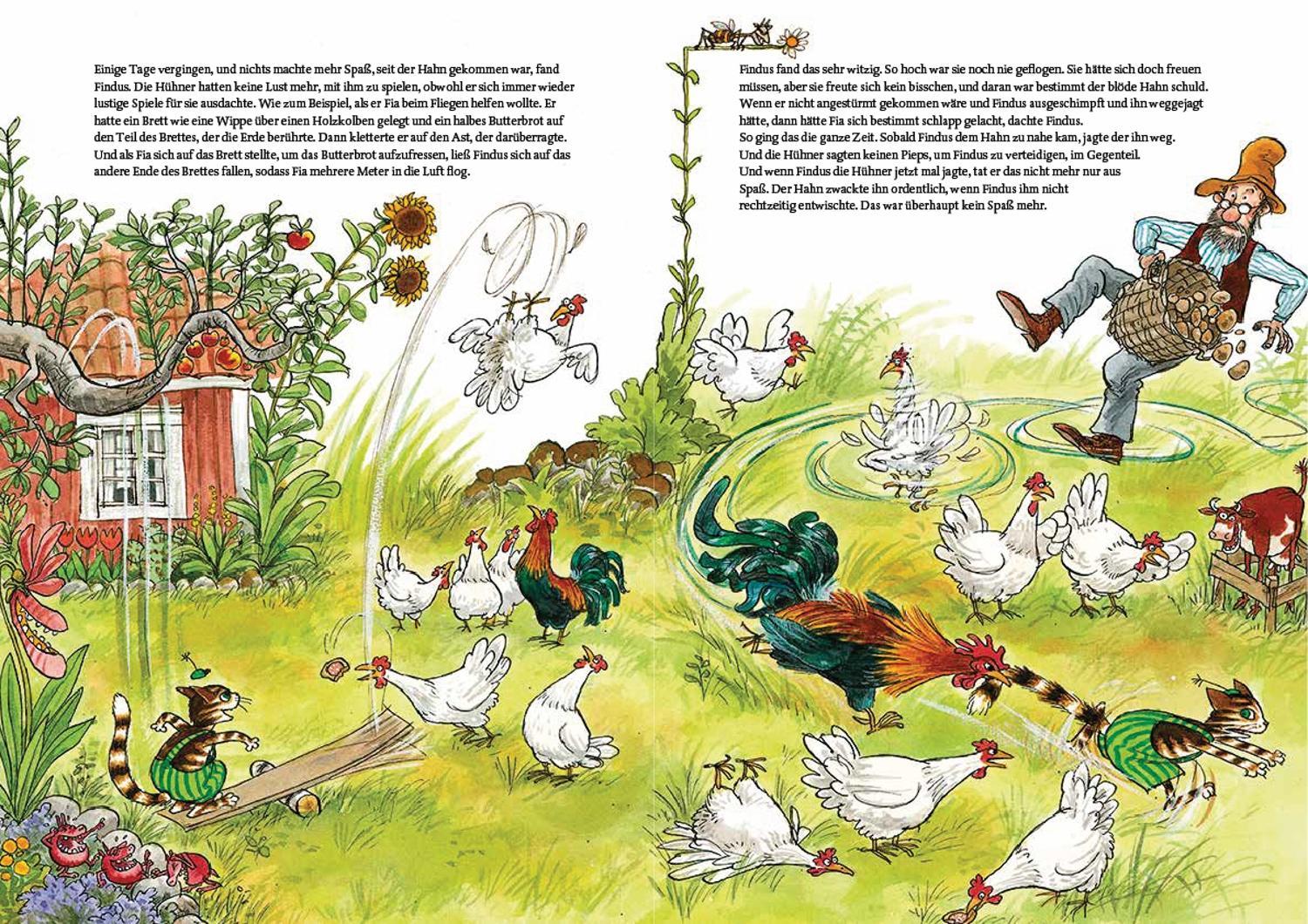Pettersson und Findus. Findus und der Hahn im Korb