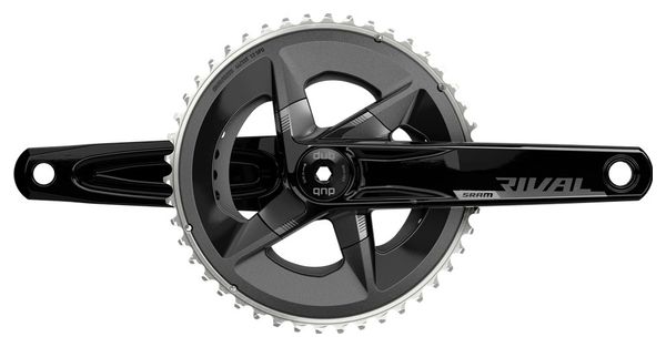 Pédalier Sram Rival D1 DUB 46-33 Dents 2x12V (sans boitier) Noir