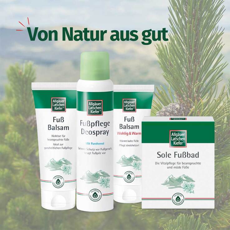 Allgäuer Latschenkiefer Fuß Balsam, 100 ml