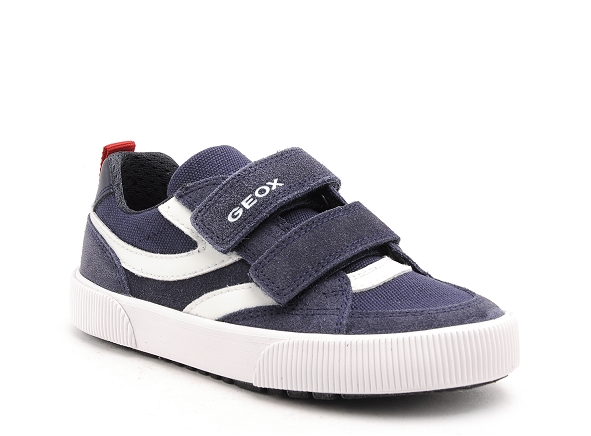 Geox basses enfant j35hlc j alphabeet boy bleu
