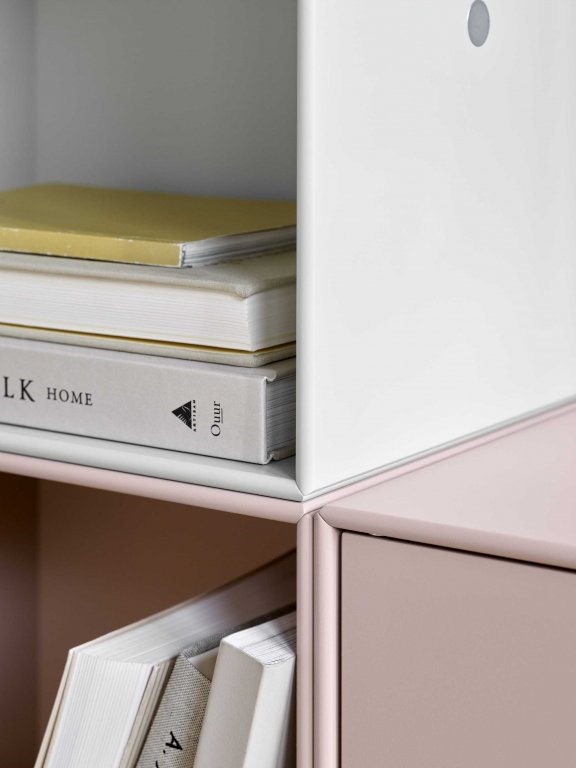 Montana Mini wandkast met deur New White