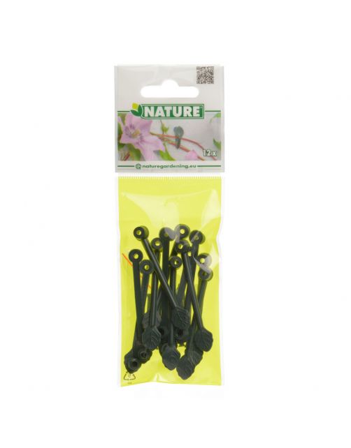 Nature Clematisklemmen - Klim-En Geleide Artikel - 0.5x1.1x7 cm Groen 12 stuks