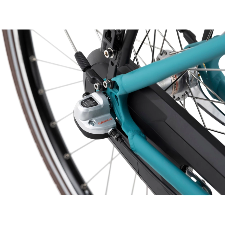 Adore Pedelec E-Bike Cityfahrrad 28'' Adore Cantaloupe Blau