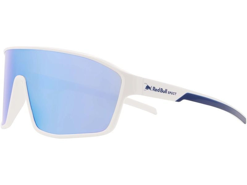 RedBull SPECT Sportbrille DAFT Weiss, Hellblau Velobrille