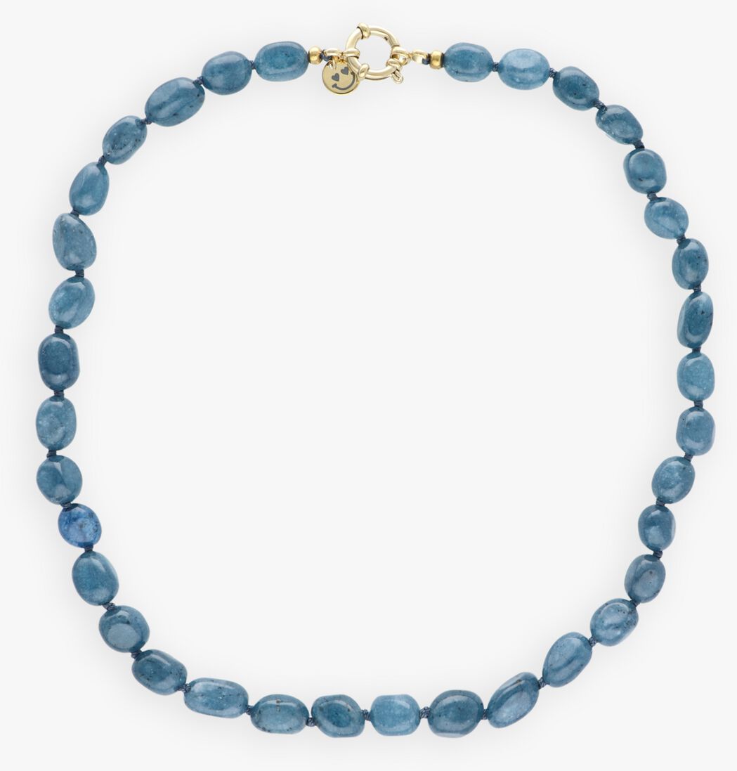 blauwe bonnie studios kettingen bobby necklace