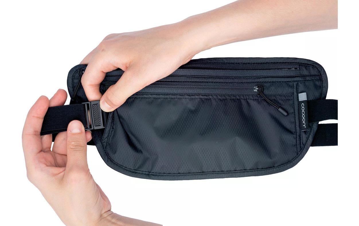 Travel Waist Wallet SchwarzHüfttasche