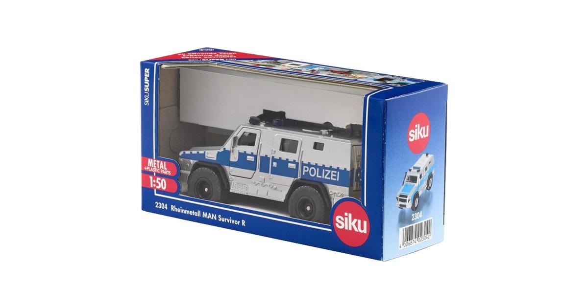 SIKUSuper - Rheinmetall MAN Survivor R Modelvoertuig  (Schaal 1:50)