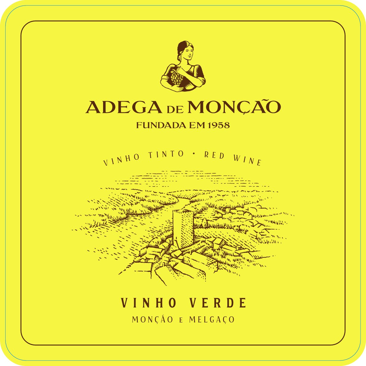VINHO TINTO ADEGA DE MONÇÃO VERDE 0.75L