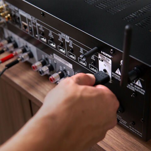 Denon DRA-900H – streaming-stereoreceiver met DAB  en HEOS Zwart