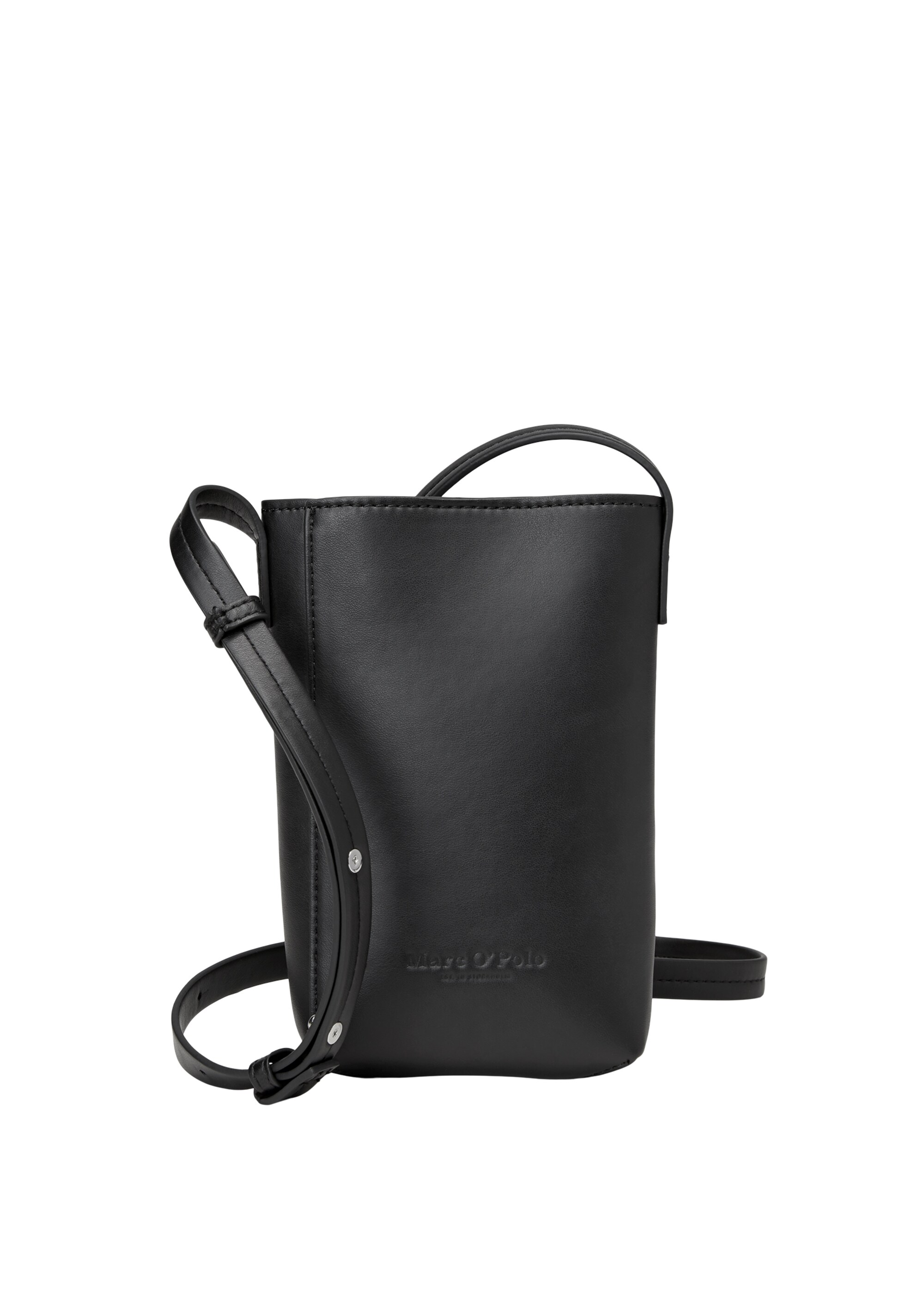 Smartphone-Tasche aus einer Lederalternative aus recyceltem Polyester
