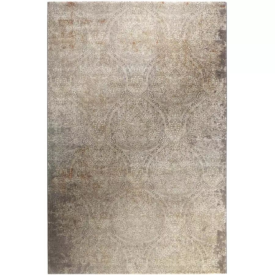 Wecon home Kurzflorteppich Baroque Vintage silber