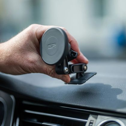Support Smartphone SP Connect Adhésif avec chargeur Pro SPC + - Noir