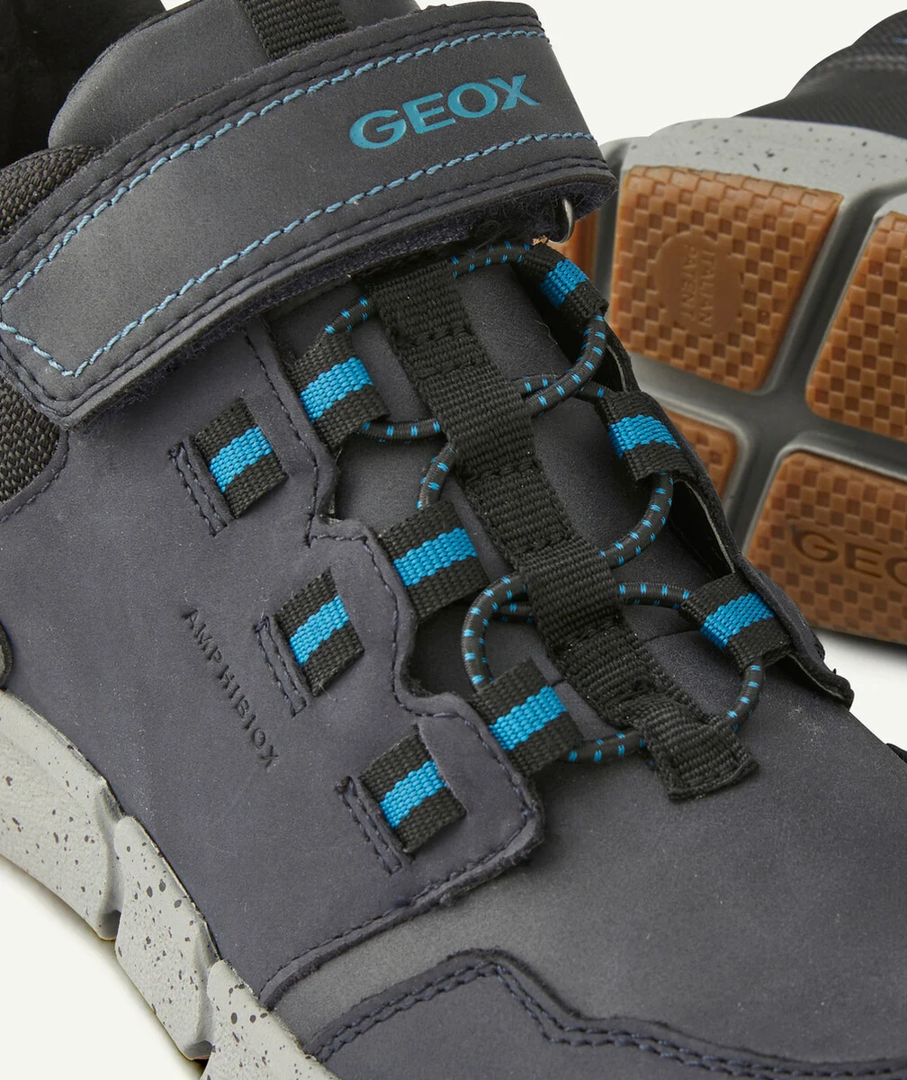 GEOXLES BOTTINES MONTANTES GRISES