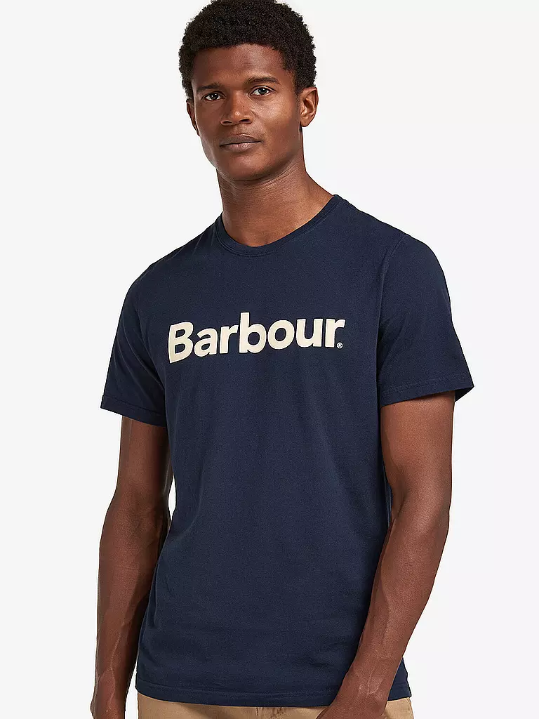 BARBOUR T-Shirt dunkelblau
