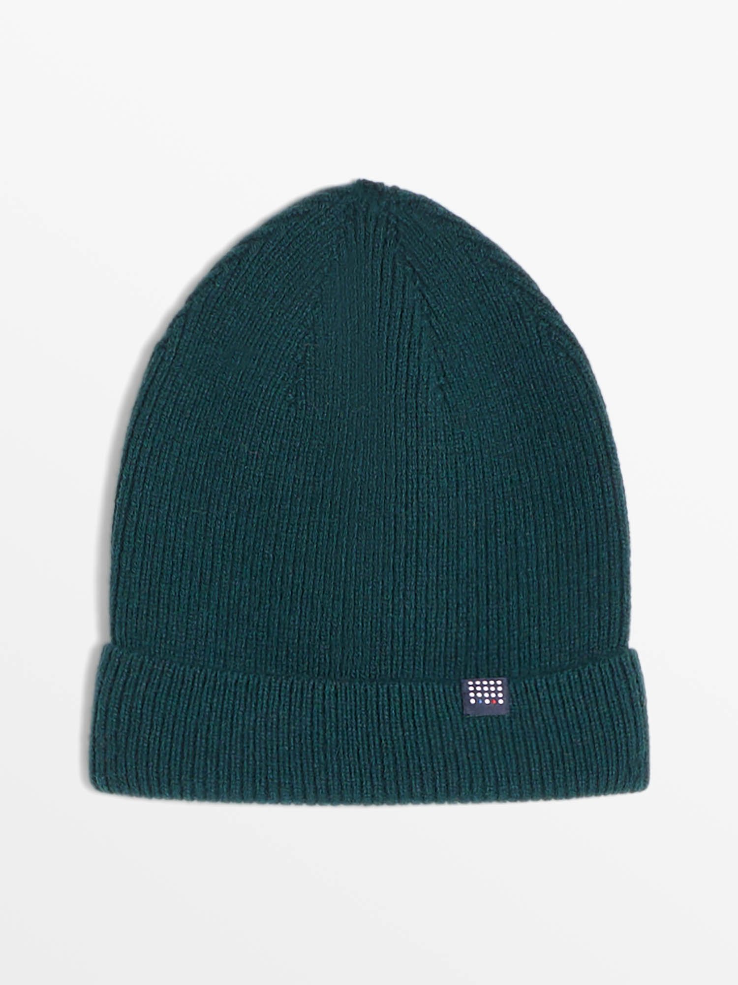 Bonnet Mixte  Fabriqué en France Laine Cachemire Vert