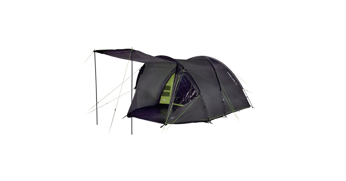 High PeakSamos 5 tent  (Donkergrijs/groen)