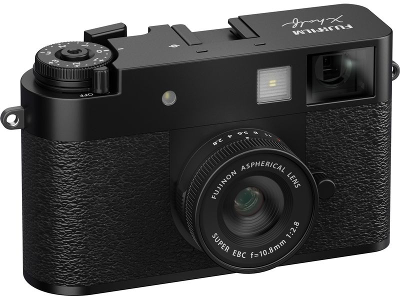 Fujifilm Fotokamera X-Half Schwarz Digitale Halbformatkamera