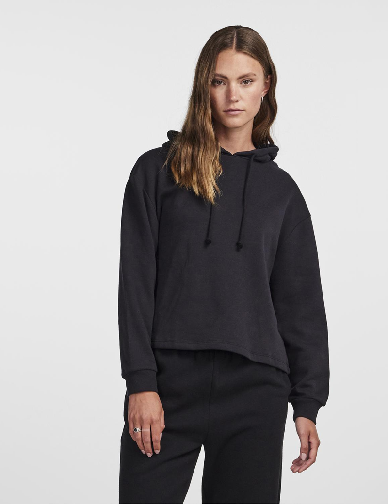 PIECES SWEAT FEMME CAPUCHE CHILLI NOIR