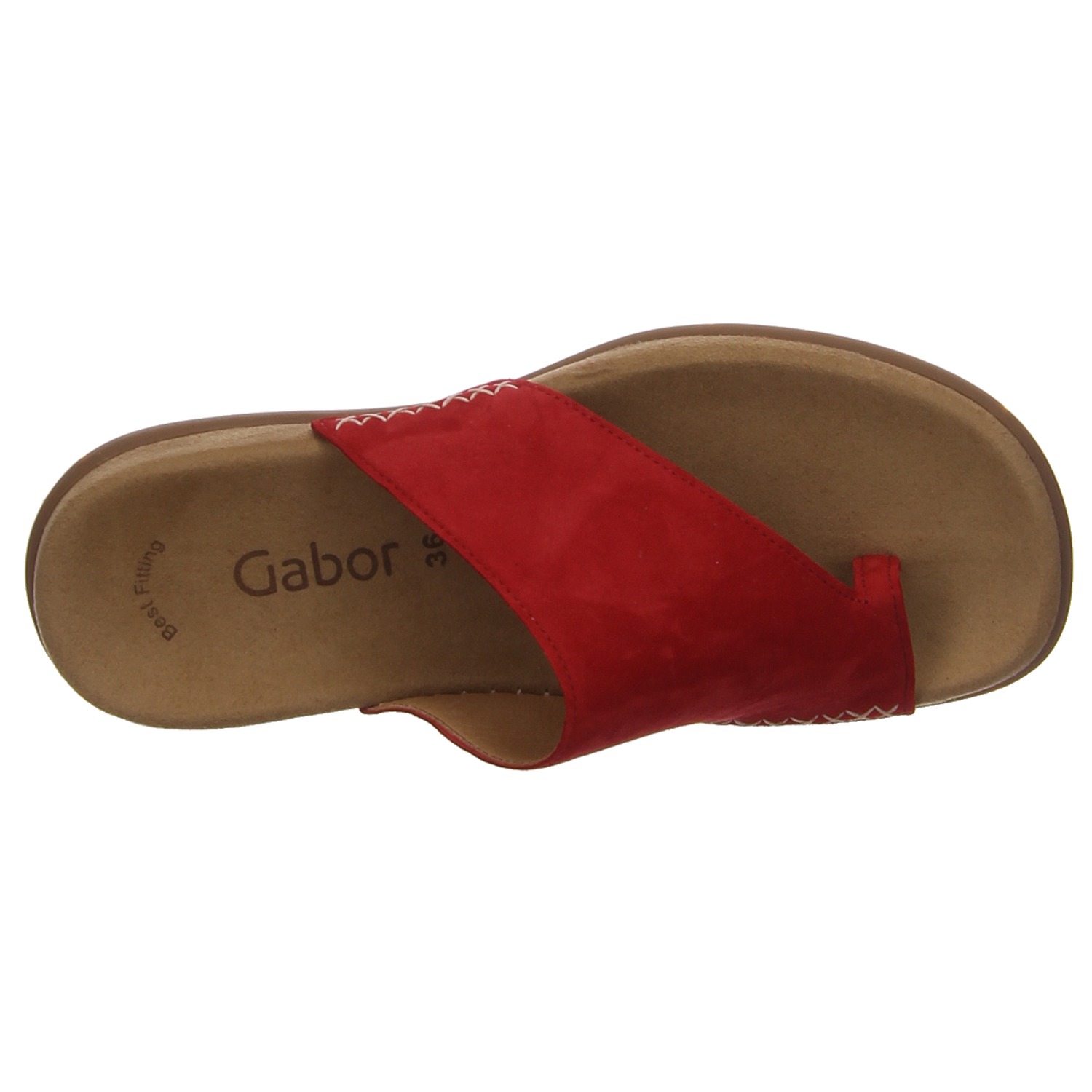 Gabor Pantolette rot rot
