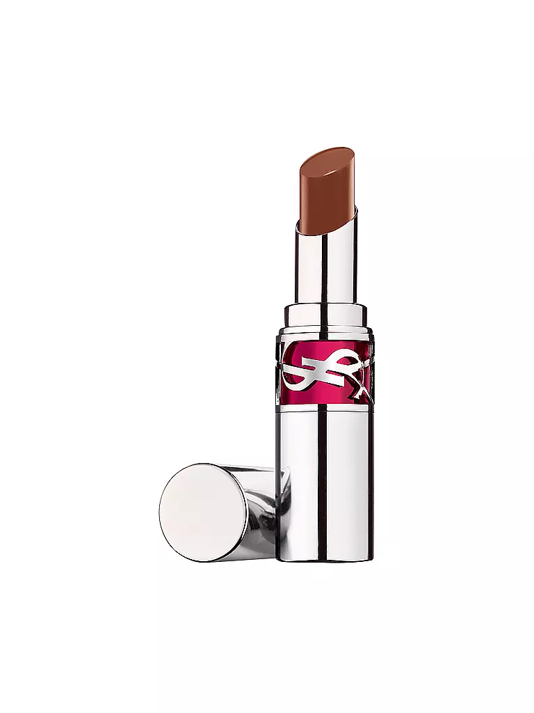 YVES SAINT LAURENT Loveshine Candy Glaze Lipgloss-Stick (14 Scentic Brown) dunkelrot