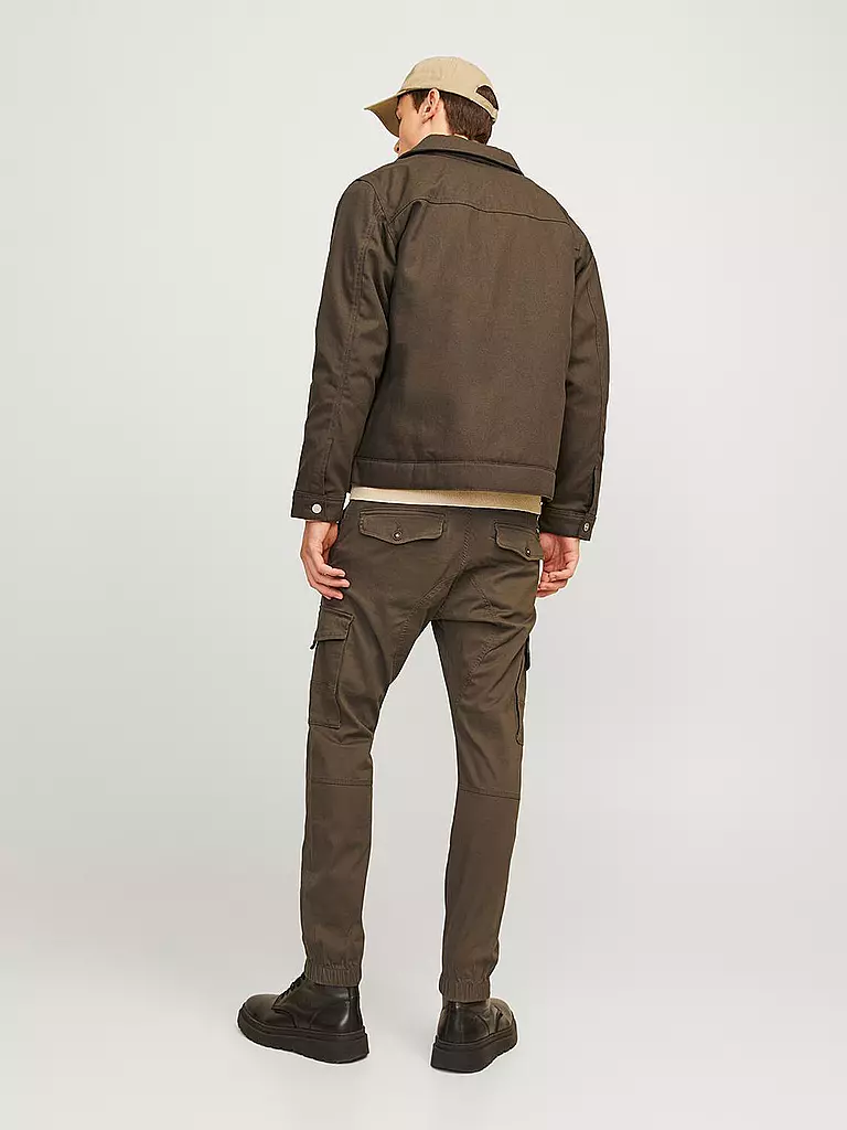 JACK & JONES Cargohose JPSTPAUL JJFLAKE  braun
