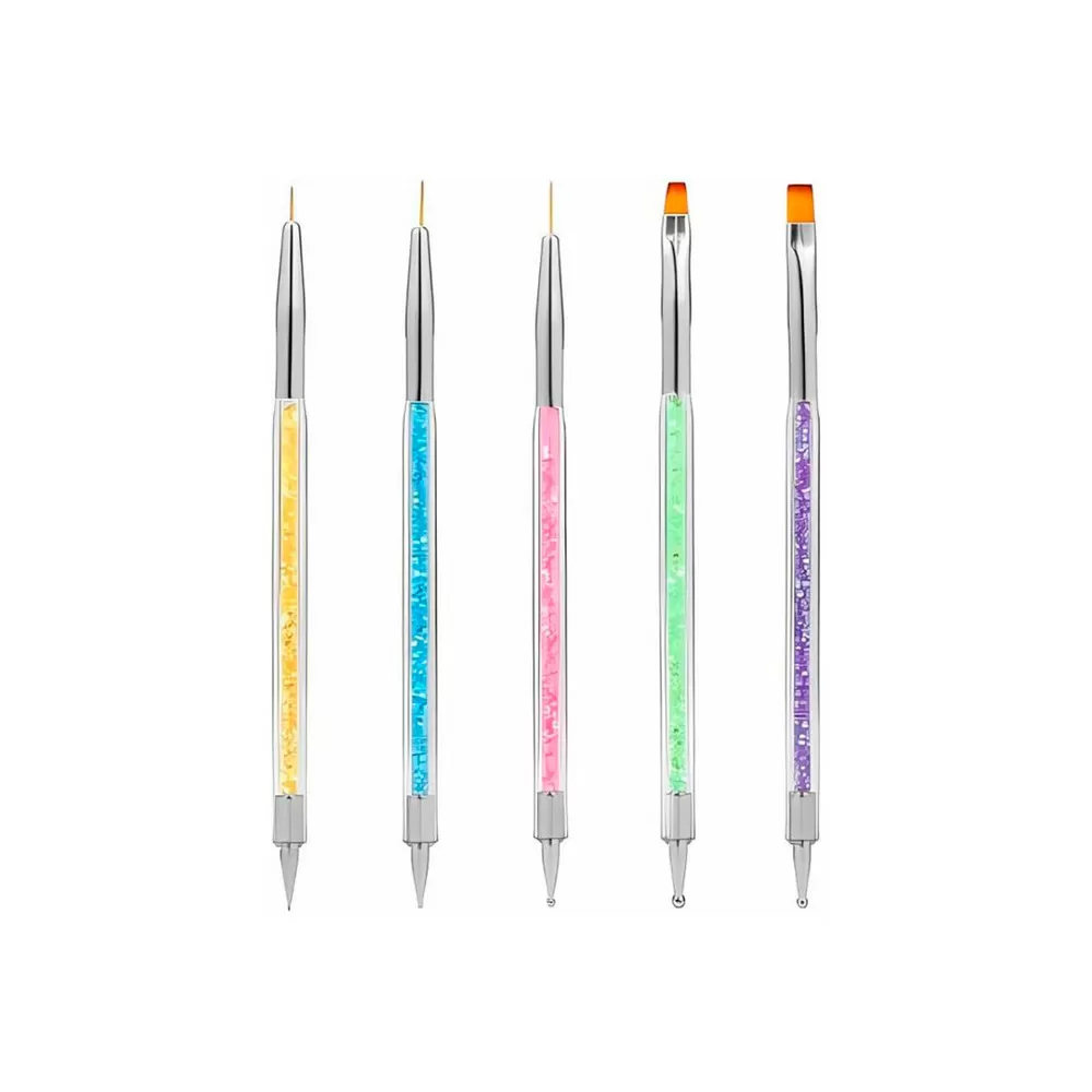 UNIQ Nail Art & Dotting Brushes - 5 stk.