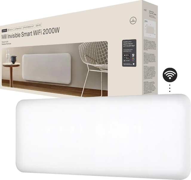 Mill Invisible Wi-Fi Gen4 panelradiator PA2000WIFI4 (hvid)