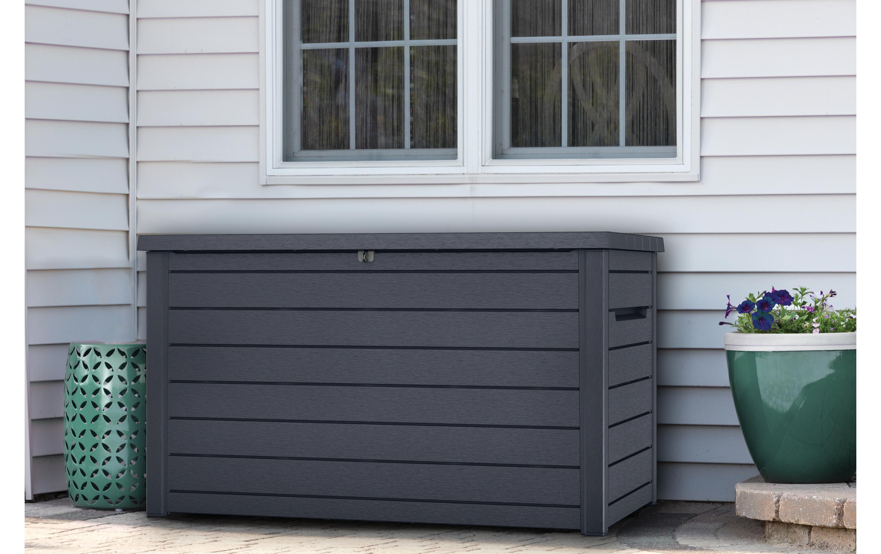 Gartenbox Ontario, Graphit<br>Outdoor-Aufbewahrungsbox 870 l