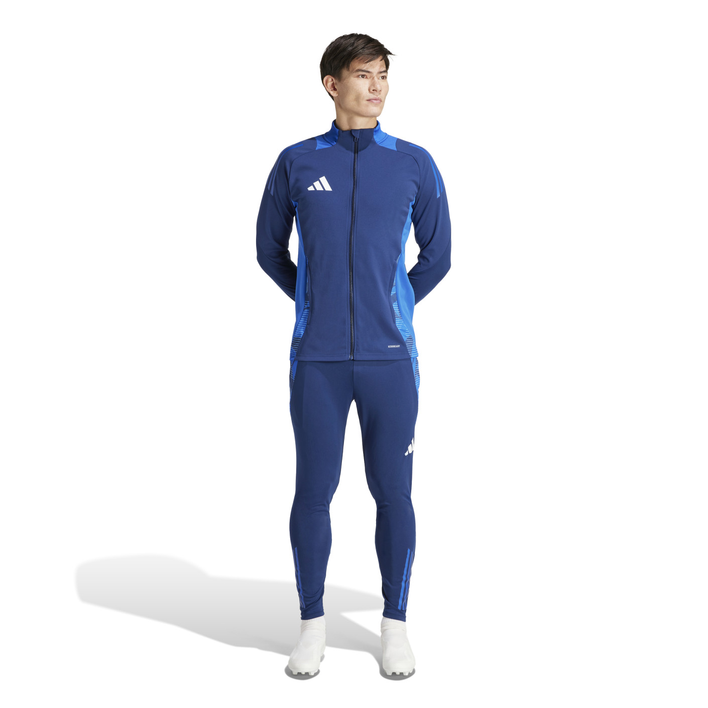 Adidas Tiro 24 Competition Trainingsjack Donkerblauw Blauw