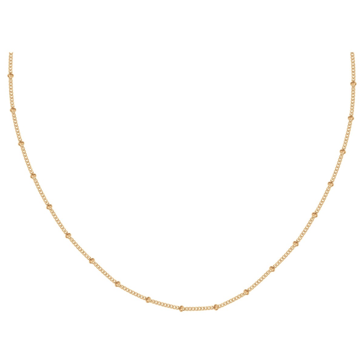 Collier chaîne en Plaqué Or