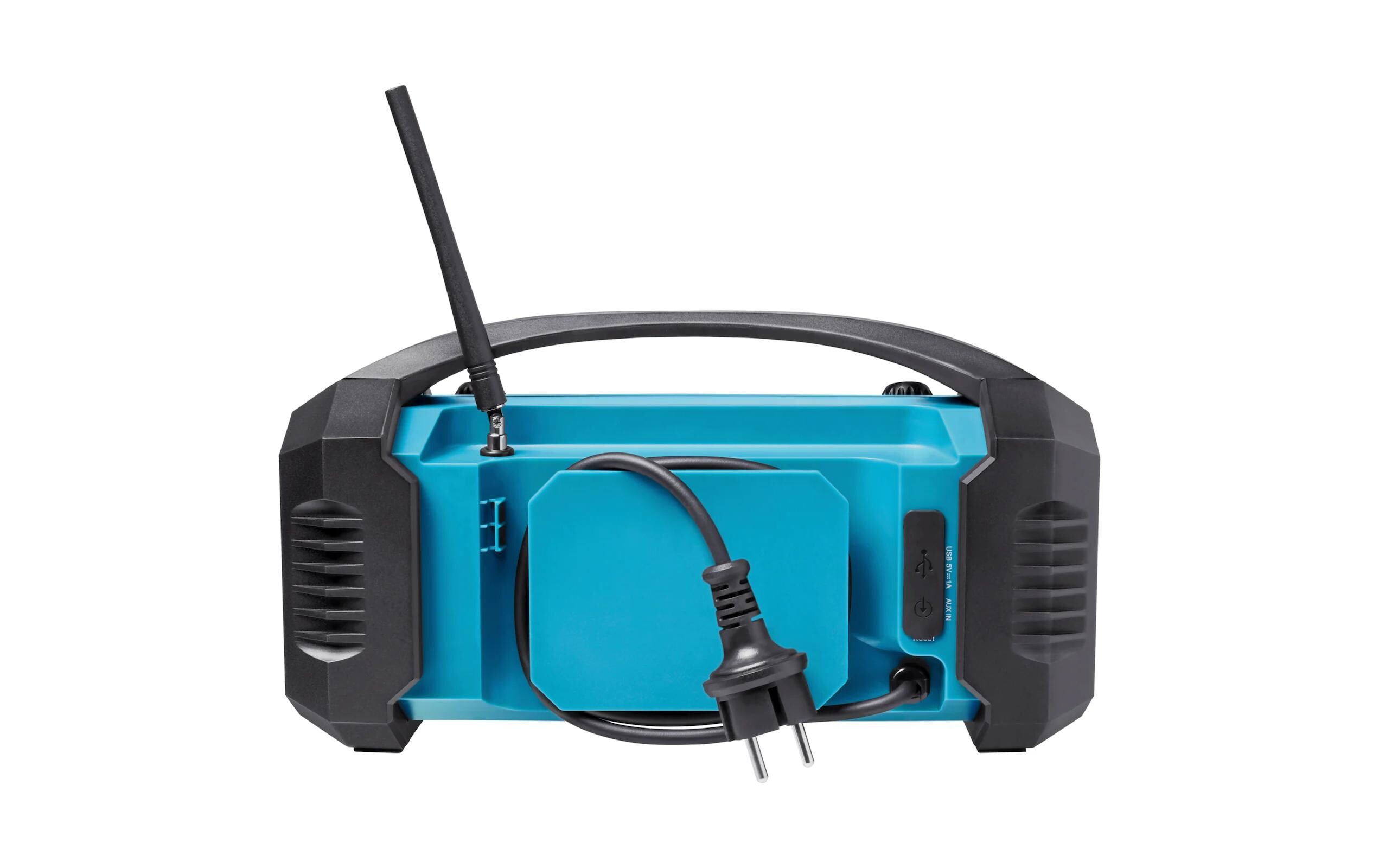 Baustellenradio LIFE E66050 BlauDAB+ Baustellenradio mit Bluetooth