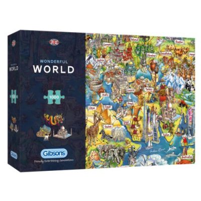 Wonderful World 1000 Piece Jigsaw Puzzle