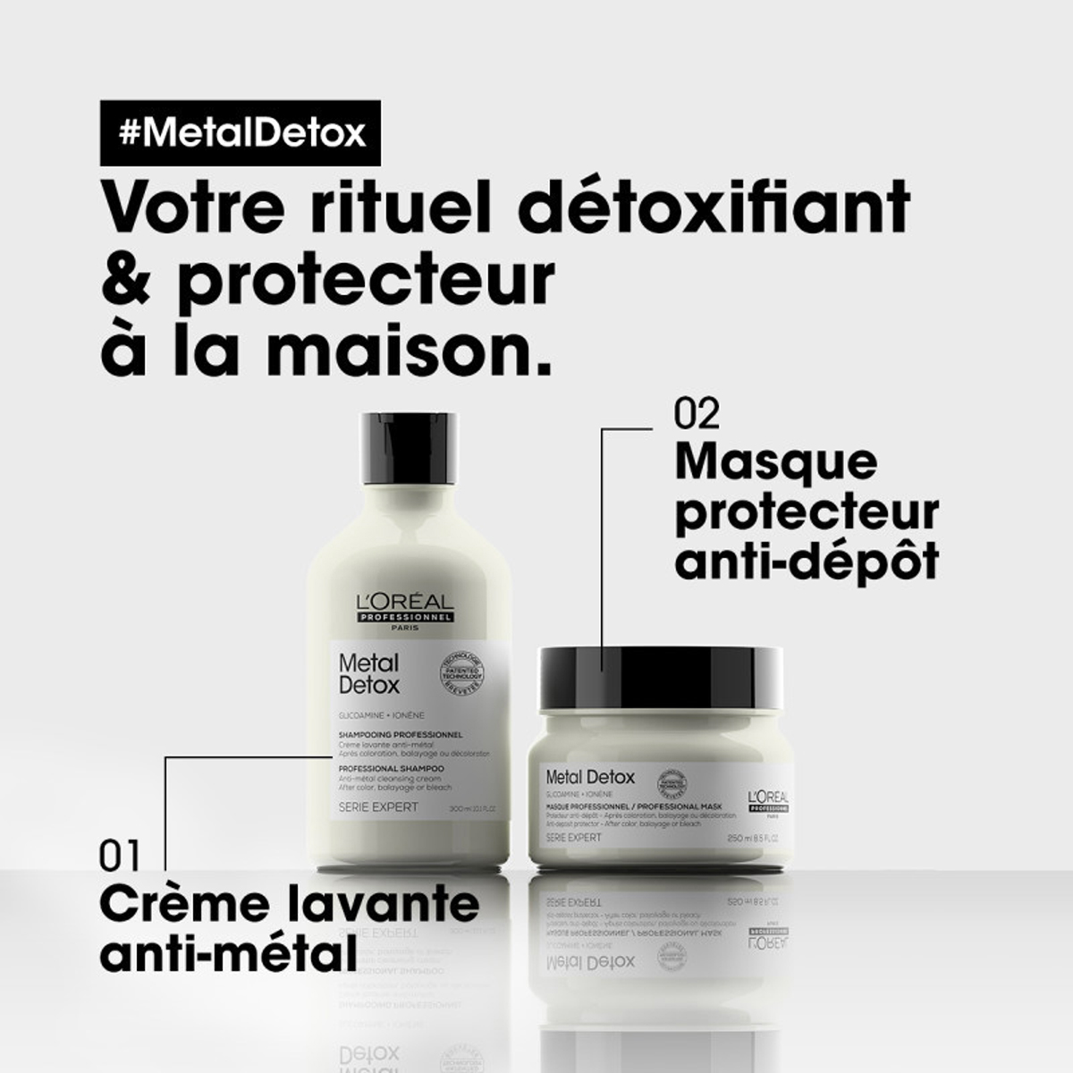 Shampoing Metal Detox L'Oral Professionnel 300 ML