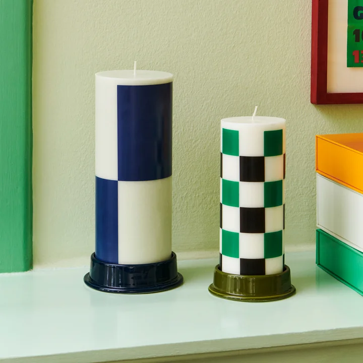 HAY - Column Kerzenhalter L, lime white