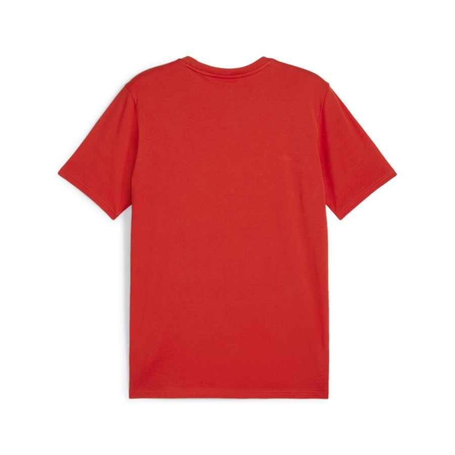 PUMA T-Shirt teamGOAL Casuals - Rouge/Blanc