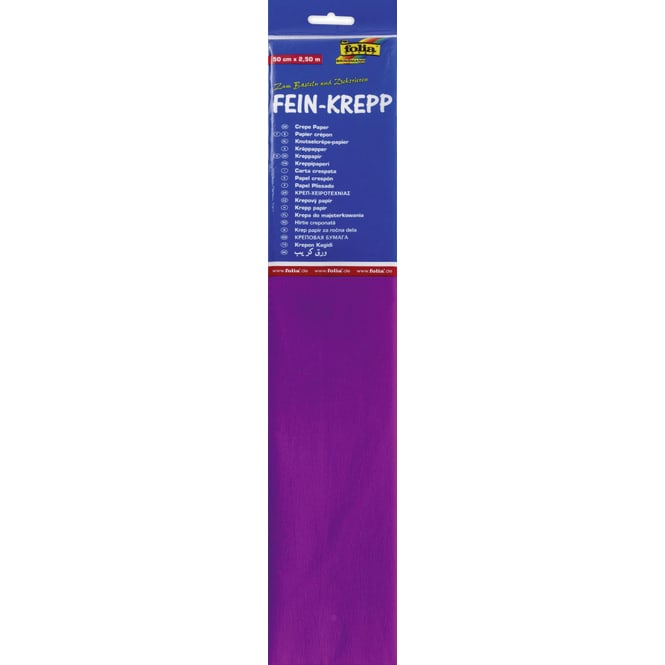 Fein-Krepp - primel pink