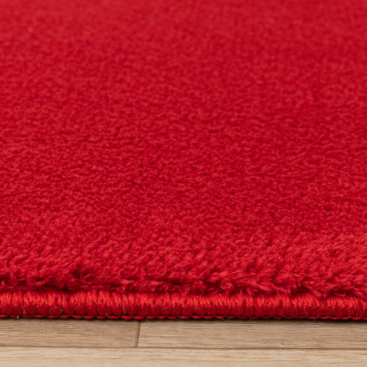Wasbaar vloerkleed - Vivid Rood