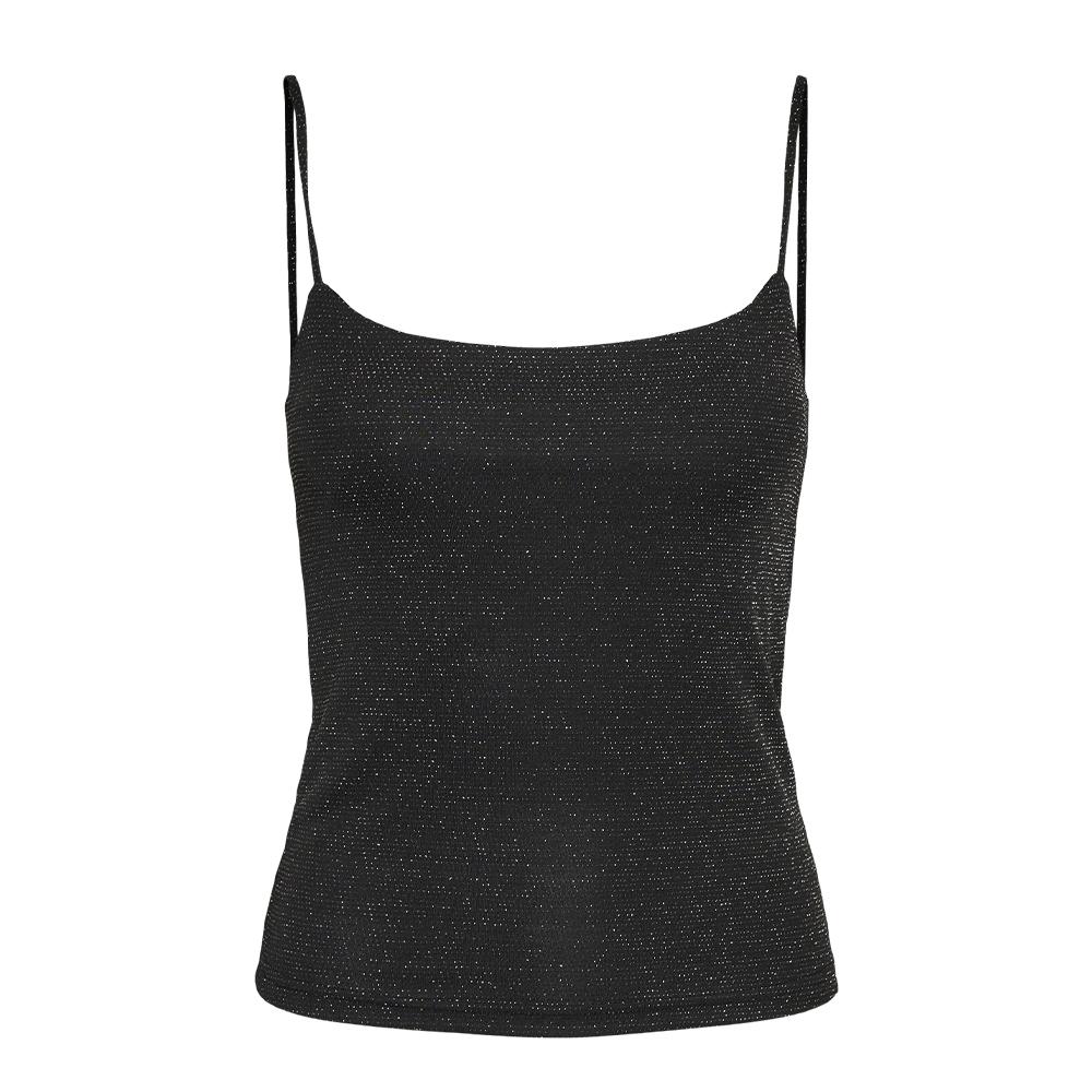 Vero Moda Débardeur Noir/Argenté Femme Vero Moda Kanva Glitter
