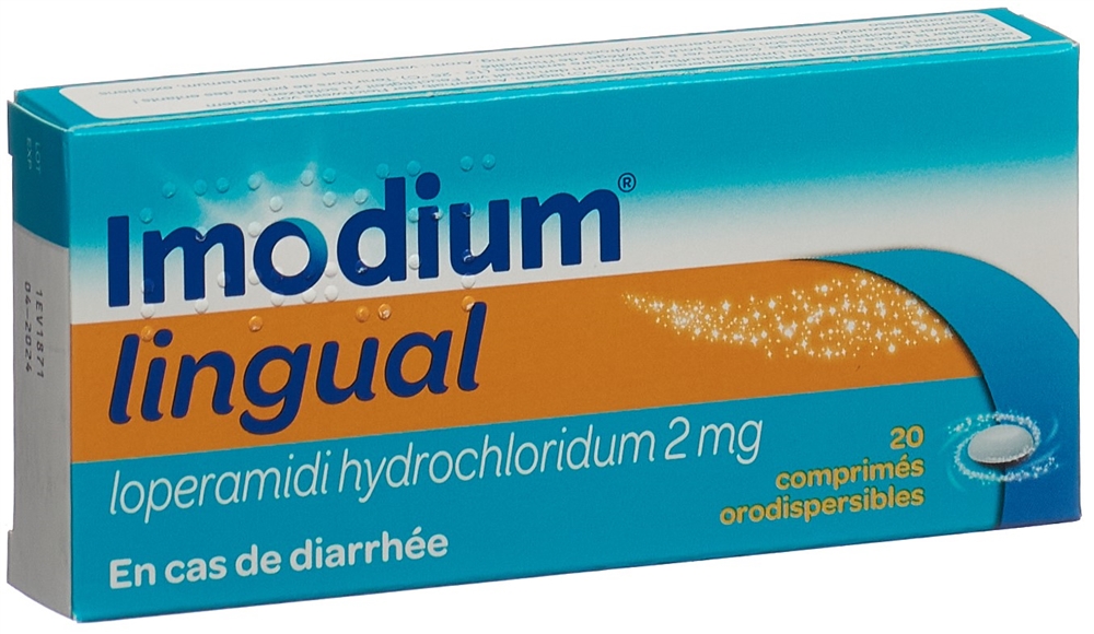 IMODIUM lingual Schmelztabl 2 mg Blist 20 Stk