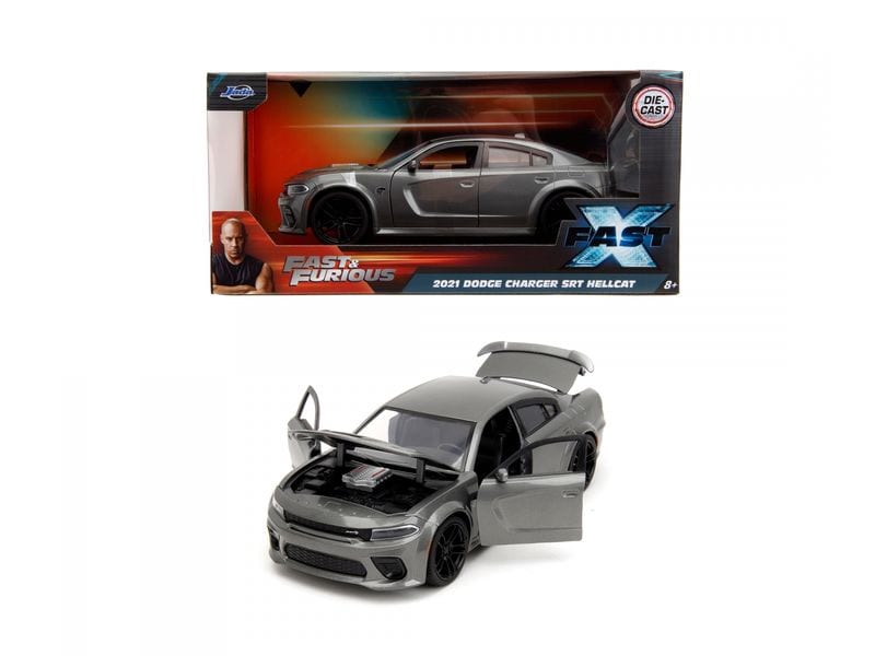 Jada Toys Dodge Charger 2021, Fast & Furious 1:24 Fast & Furious Modellauto: 2021 Dodge Charger SRT Hellcat