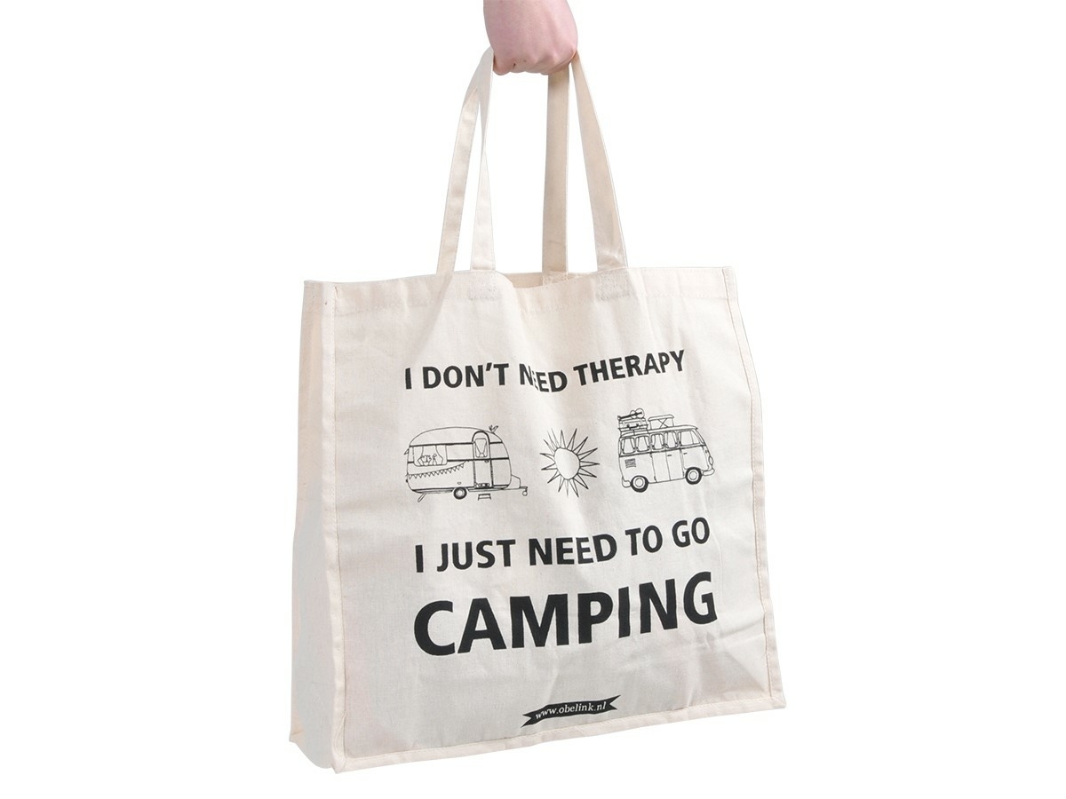 Obelink I don't need therapy canvas tas