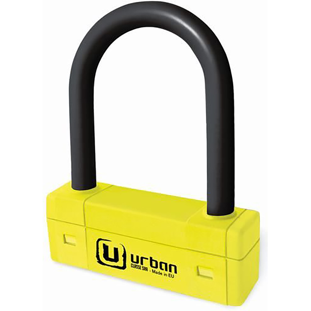 Urban - Antivol U Ø18 - 85 x 120 mm UR85120Y - SRA Jaune / Noir