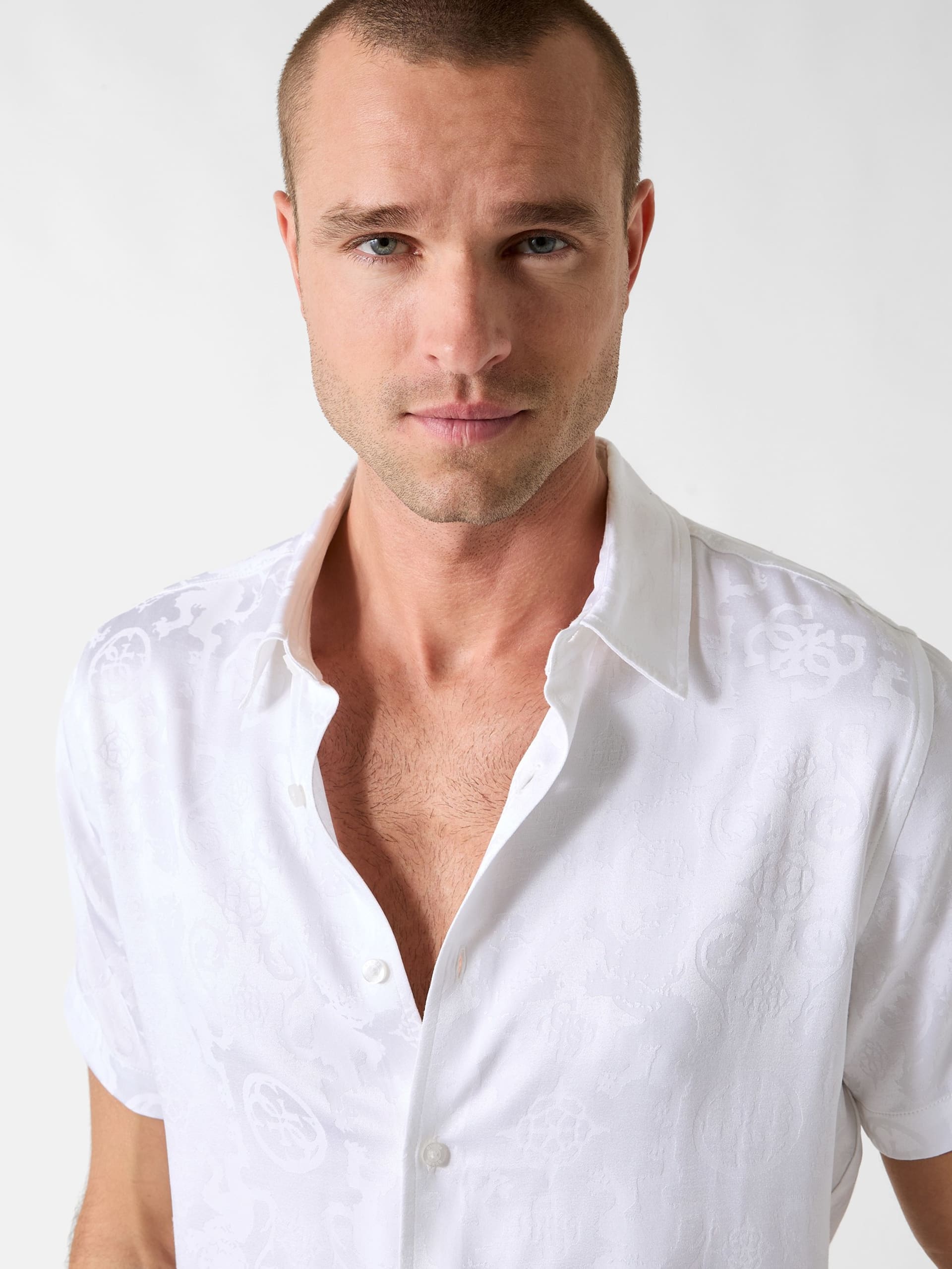 Camisa Jacquard Leão Peônia