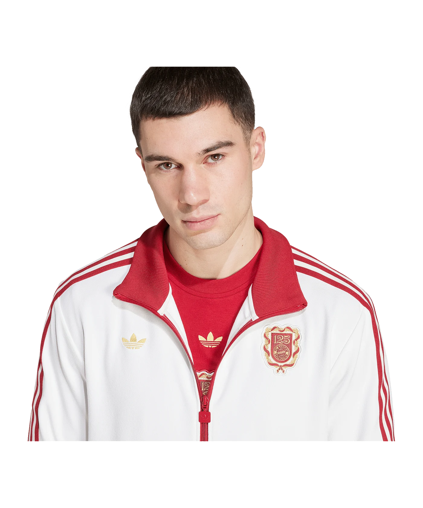 adidas Originals FC Bayern München 125th Anniversary Trainingsjacke Weiss