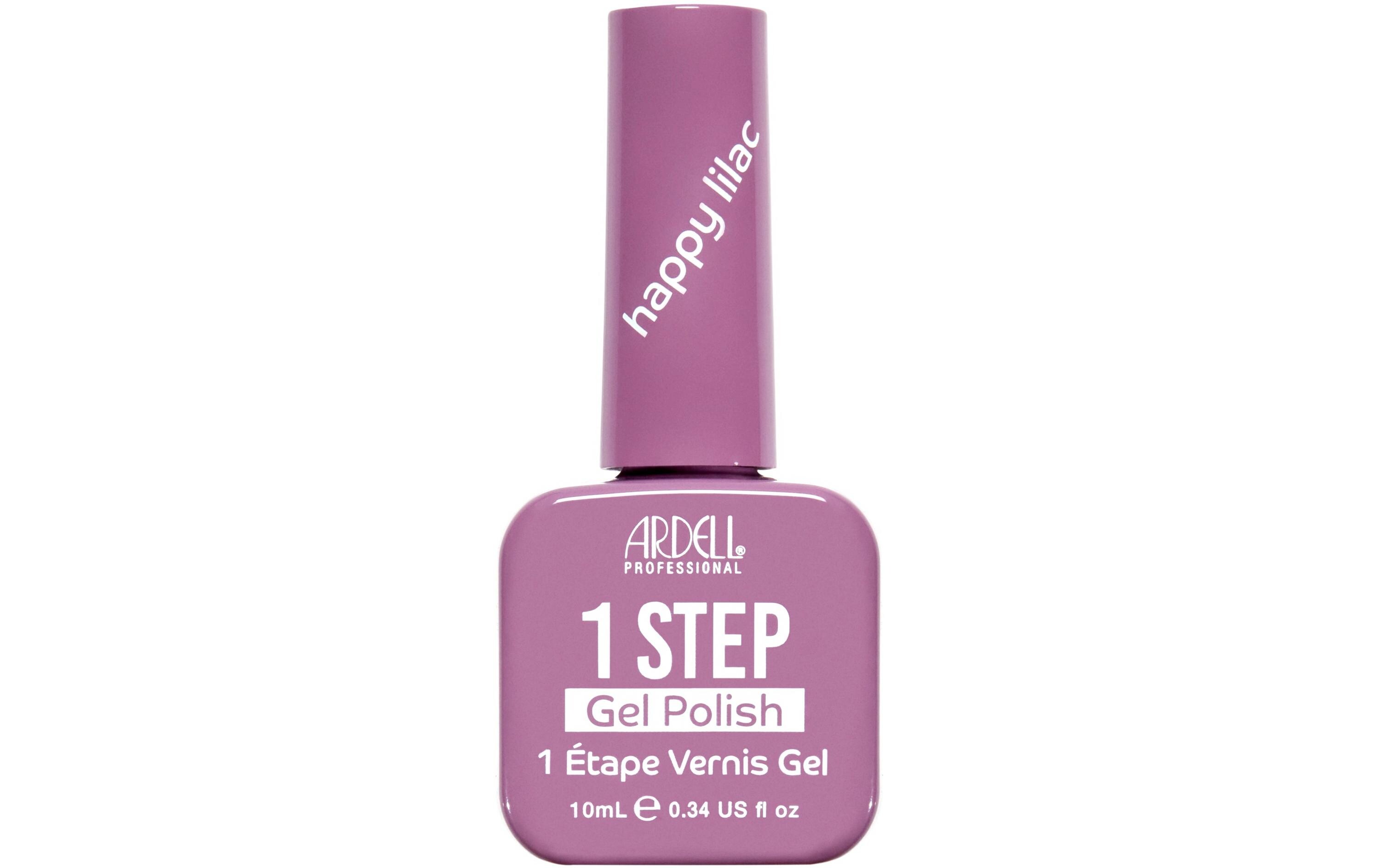 Nagelgel 1 Step Gel Happy LilacSchnell trocknender UV-Lack, leuchtende Farben